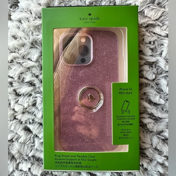 kate spade Pink Glitter Phone Case - Picture 6 of 6